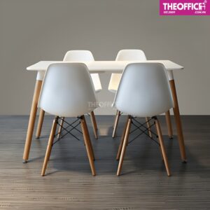 Bàn Ăn Chữ Nhật Chất Liệu Gỗ MDF Phủ Melamine TO-BA01