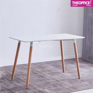 Bàn Ăn Mặt Chữ Nhật Gỗ MDF Chống Trầy Xước TO-BA02