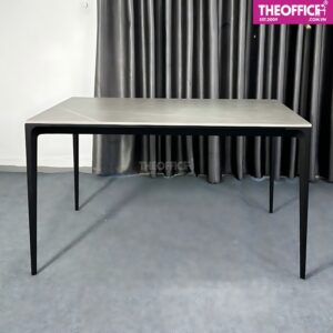 Bàn Ăn Mặt Đá Chân Sắt Chân Sắt Tĩnh Điện TO-BA09