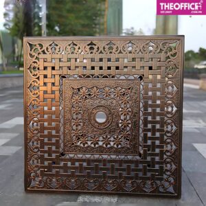 Bàn Ăn Ngoài Trời Nhôm Đúc Sơn Tĩnh Điện TO-BN37
