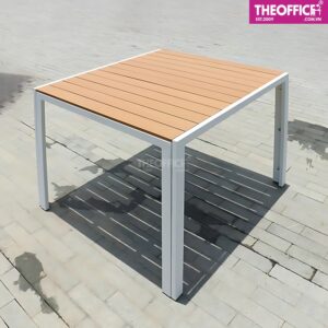 Bàn Ăn Sân Vườn Khung Nhôm Đúc Chống Gỉ Sét TO-BN40