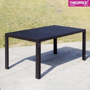 Bàn Ăn Sân Vườn Khung Nhôm Đúc Chống Gỉ Sét TO-BN39