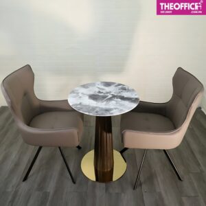 Bàn Cafe Tiếp Khách Văn Phòng Chân Sắt Tĩnh Điện TO-BT05