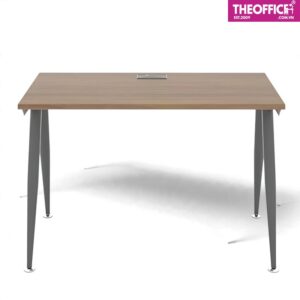 Bàn Chân Côn Tròn Epsilon 1m2 Phủ Melamine TO-BL09