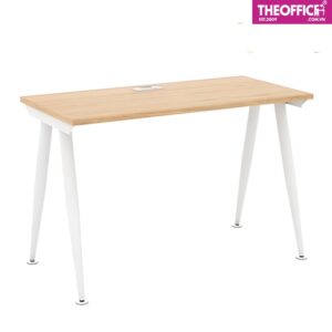 Bàn Chân Côn Tròn Epsilon 1m2 Phủ Melamine TO-BL09