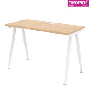 Bàn Chân Côn Tròn Epsilon 1m2 Phủ Melamine TO-BL09