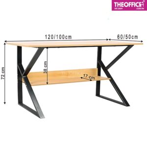 Bàn Chữ K Kệ Lửng Chân Sắt Tĩnh Điện Chân Sắt TO-BL11