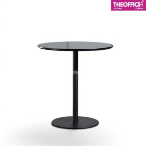 Bàn Coffee Mặt Tròn Chân Trụ Phủ Melamine TO-BC02