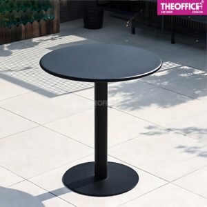 Bàn Coffee Mặt Tròn Chân Trụ Phủ Melamine TO-BC02