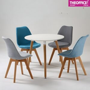 Bàn Coffee Mặt Tròn Gỗ MDF Chống Trầy Xước TO-BC03