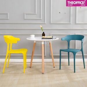 Bàn Coffee Mặt Tròn Gỗ MDF Chống Trầy Xước TO-BC03