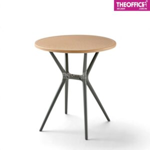 Bàn Coffee Nhựa Đúc PP Mặt Kính Cường Lực TO-BC05
