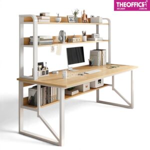 Bàn Giá Sách Chân U Vuông Chống Trầy Xước TO-BL20