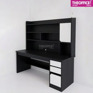 Bàn Làm Việc Ikea Kèm Kệ Sách Gỗ MDF TO-BL21