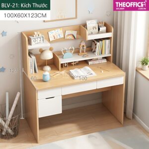 Bàn Học Cho Học Sinh Tiểu Học Phủ Melamine TO-BH02