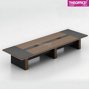 Bàn Họp Văn Phòng 10 Người Gỗ MDF Phủ Melamine TO-BV03