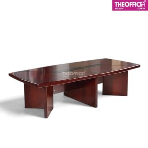 Bàn Họp Văn Phòng Chữ Nhật Gỗ MDF Phủ Melamine TO-BV04