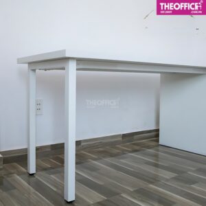 Bàn Ikea 1 Chân Tủ Full Trắng Chính Gỗ MDF TO-BL01