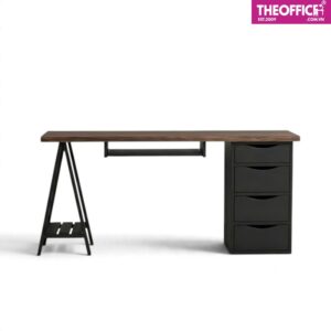 Bàn Ikea Chân Chữ A 1 Chân Tủ Phủ Melamine TO-BL26