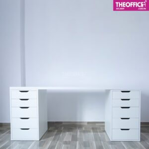 Bàn Ikea Full Trắng Gỗ MDF Chống Trầy Xước TO-BL27