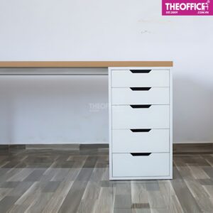 Bàn Làm Việc Ikea 1 Chân Tủ Phủ Melamine TO-BL04