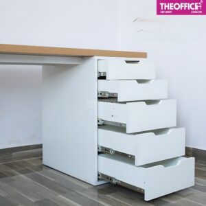Bàn Làm Việc Ikea 1 Chân Tủ Phủ Melamine TO-BL04