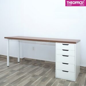 Bàn Làm Việc Ikea 1 Chân Tủ Phủ Melamine TO-BL48