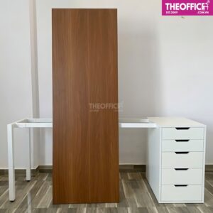 Bàn Làm Việc Ikea 1 Chân Tủ Phủ Melamine TO-BL48