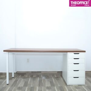 Bàn Làm Việc Ikea 1 Chân Tủ Phủ Melamine TO-BL48