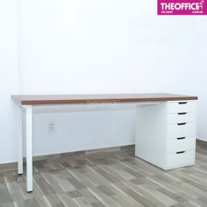 Bàn Làm Việc Ikea 1 Chân Tủ Phủ Melamine TO-BL48