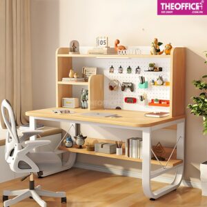 Bàn Làm Việc Kệ Sách Đa Năng Phủ Melamine TO-BL52