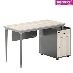 Bàn Làm Việc Kèm Chân Tủ Tài Liệu Gỗ MDF TO-BL51