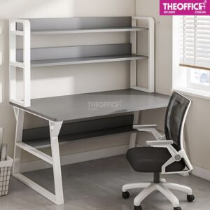 Bàn Làm Việc Kèm Kệ Sách Cao Phủ Melamine TO-BL68