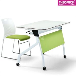 Bàn Làm Việc Training Gấp Gọn Văn Phòng Gỗ MDF TO-BV13