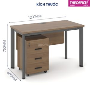 Bàn Làm Việc Văn Phòng Tại Nhà (có Tủ) TO-BL63