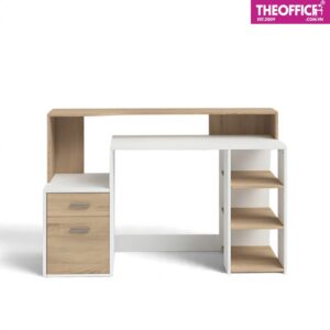 Bàn Làm Việc Máy Tính Hai Tầng Phủ Melamine TO-BL59