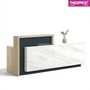 Bàn Lễ Tân Gỗ MDF Đặt Theo Yêu Cầu Phủ Melamine TO-BV15