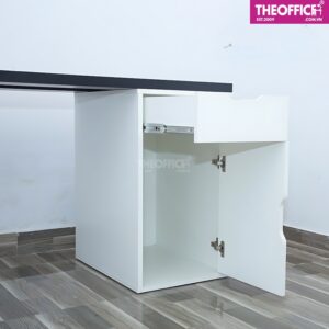 Bàn Máy Tính 2 Chân Tủ 5 Và 2 Ngăn Gỗ MDF TO-BL06