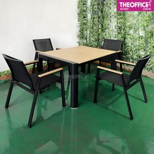 Bàn Ngoài Trời Khung Nhôm Độ Bền Vượt Trội TO-BN10