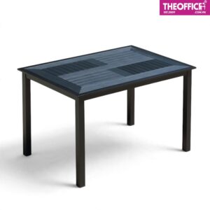 Bàn Ngoài Trời Nhôm Đúc Mặt Polywood Giả Gỗ TO-BN14