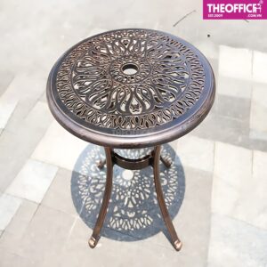 Bàn Nước Sân Vườn Nhôm Đúc Sơn Tĩnh Điện TO-BN23