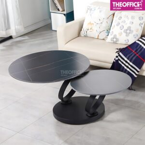 Bàn Nước Tiếp Khách Phòng Giám Đốc Chân Sắt TO-BT06