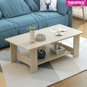 Bàn Sofa 2 Tầng Thiết Kế Đơn Giản Gỗ MDF TO-BS01