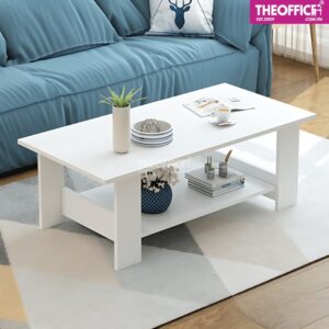Bàn Sofa 2 Tầng Thiết Kế Đơn Giản Gỗ MDF TO-BS01