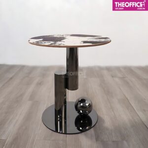 Bàn Tab Sofa Decor Phòng Khách Mặt Kính Cường Lực TO-BS07