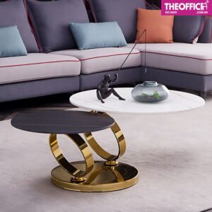 Bàn Trà Sofa Tiếp Khách Phòng Giám Đốc Mặt Kính TO-BS10
