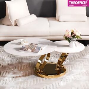 Bàn Trà Sofa Tiếp Khách Phòng Giám Đốc Mặt Kính TO-BS10