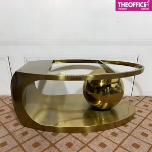 Bàn Trà Sofa Tiếp Khách Văn Phòng Mặt Đá Ceramic TO-BS11