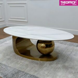 Bàn Trà Sofa Tiếp Khách Văn Phòng Mặt Đá Ceramic TO-BS11