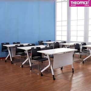 Bàn Training Bàn Làm Việc Gấp Gọn Gỗ MDF TO-BV16